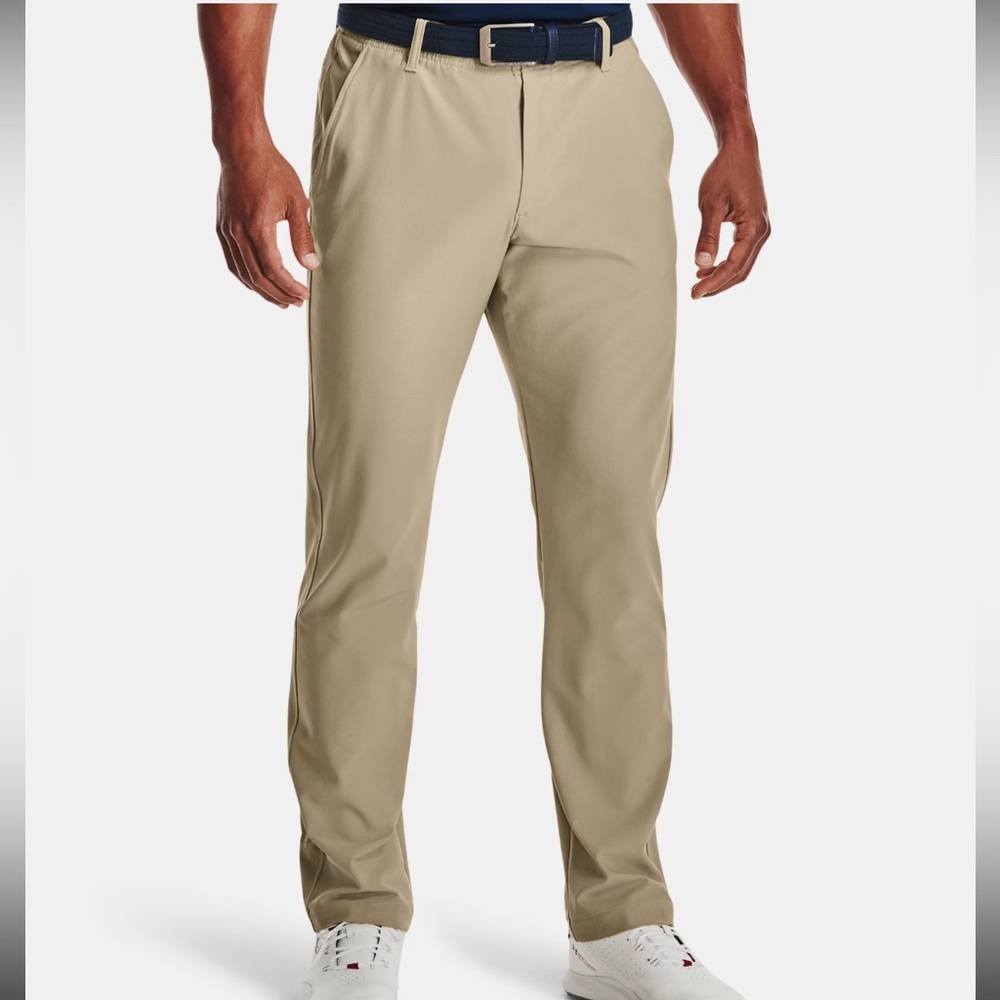 UNDER ARMOUR UA Sport Khakis Flex Comfort Waist 36x30 EUC Style 1261616 $128